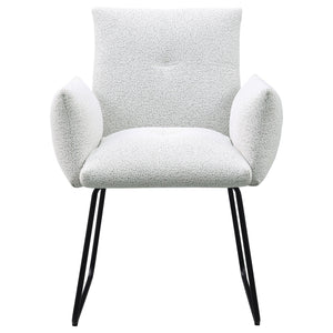 Donica - Upholstered Dining Arm Chair (Set of 2) - Light Gray