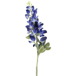 18" Blue Bonnet Spray Stem