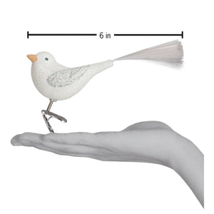Sparkling Snowbird Ornament