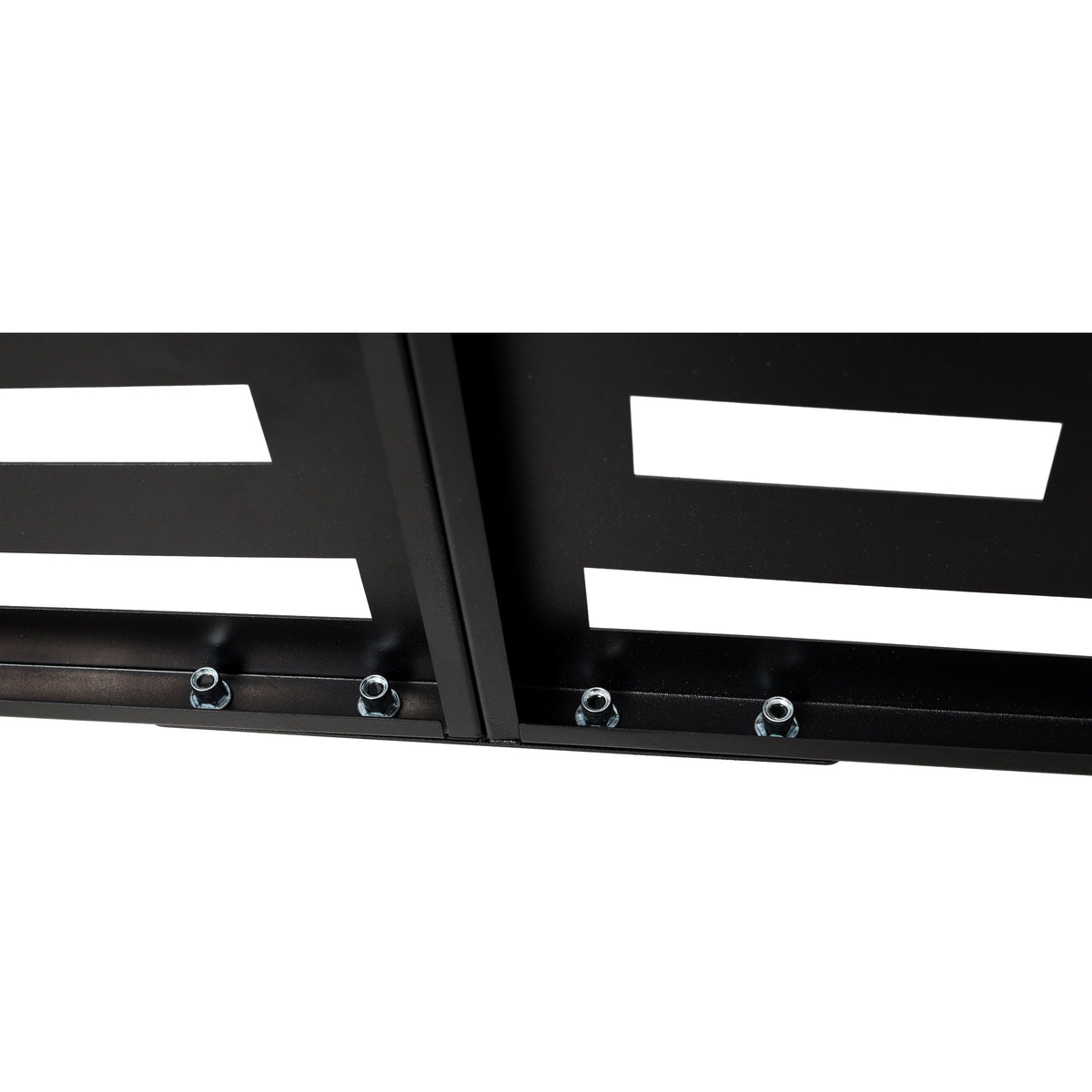4x2 Ft Metal Air Conditioner Fence with Planter Boxes