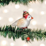 Red Hat Snowbird Ornament by Old World Christmas