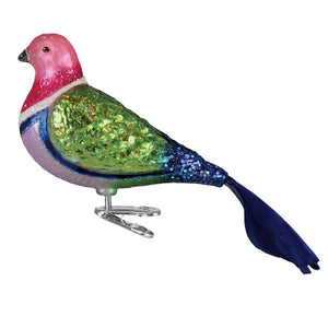 Pink Fruit Dove Ornament