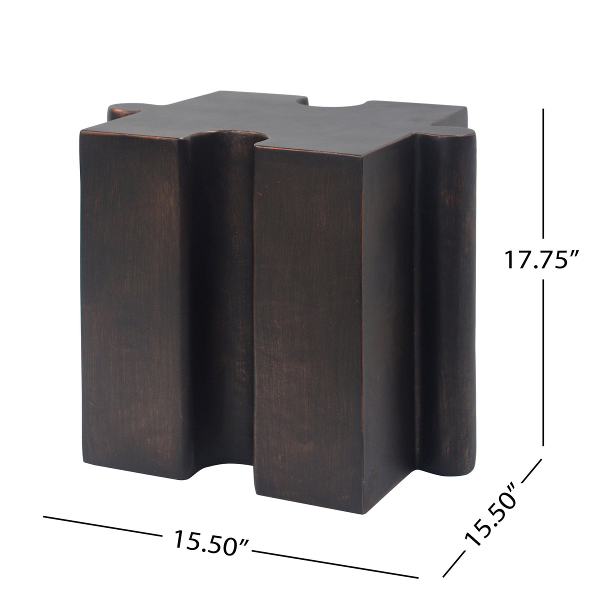 2-Piece Artistic Puzzle Table Set