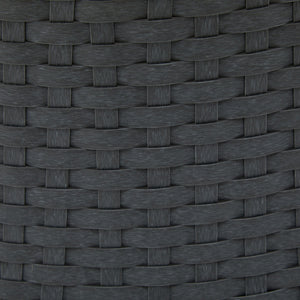 Modern Swivel Wicker Lounge Chair With Round Design