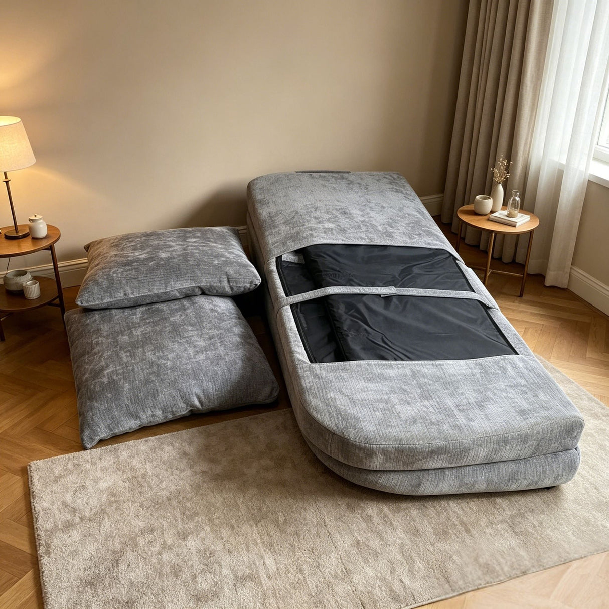 Convertible Fold-Out Single Sofa Bed