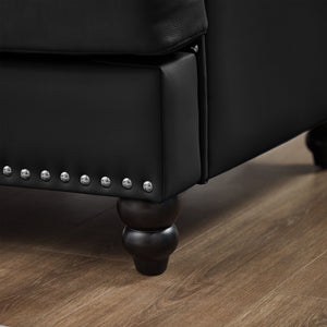 Modern Classic Design Leather Couch Set