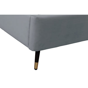Crosby - Bed With Upholstered Headboard And Slats