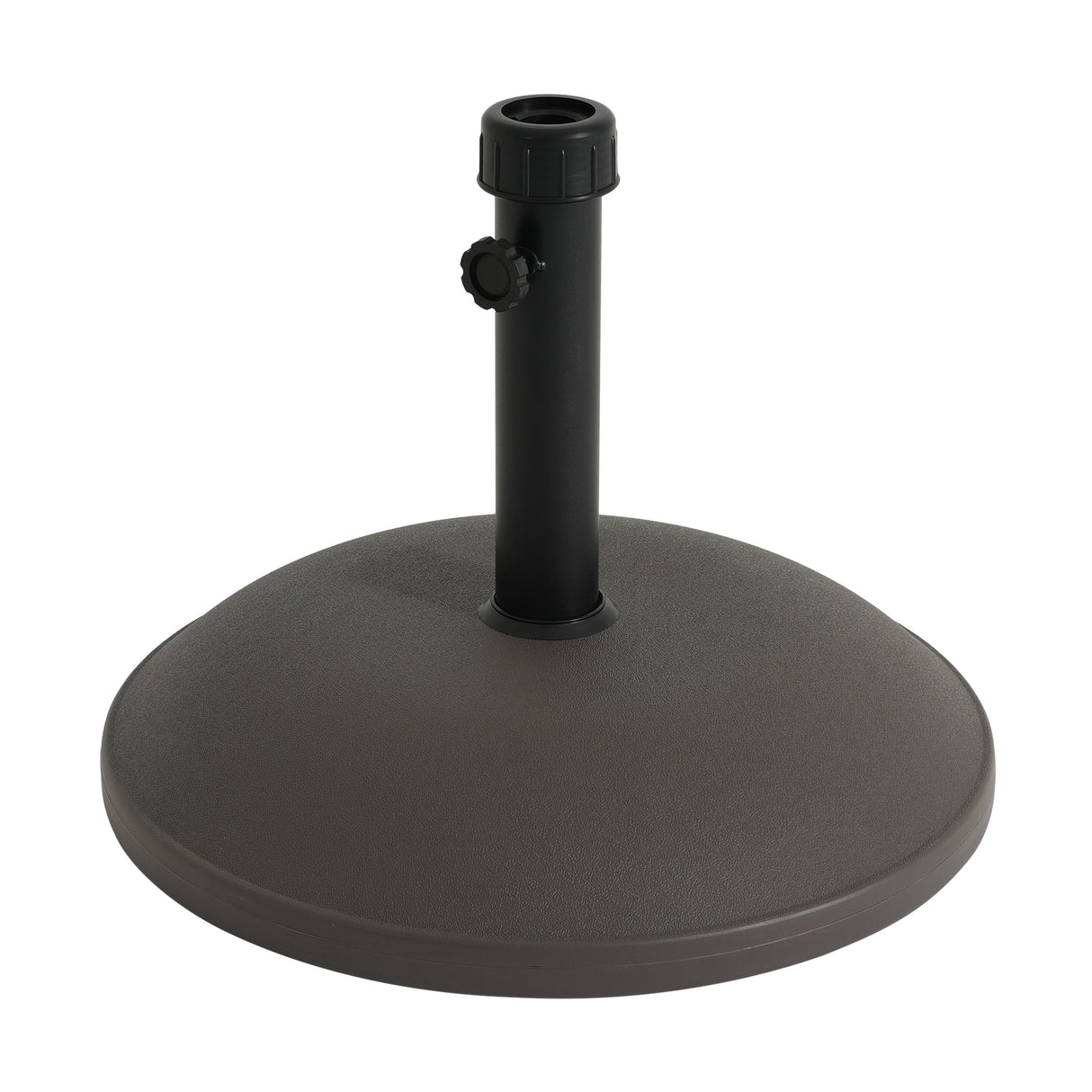 Ander Outdoor 68-Pound Round Umbrella Base - Brown