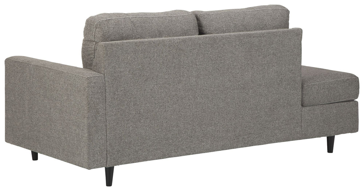 Lyman - RAF Corner Chaise - Graphite