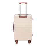Set 3PCs 20'/24'/28' ABS Spinner Wheel Luggage - Beige