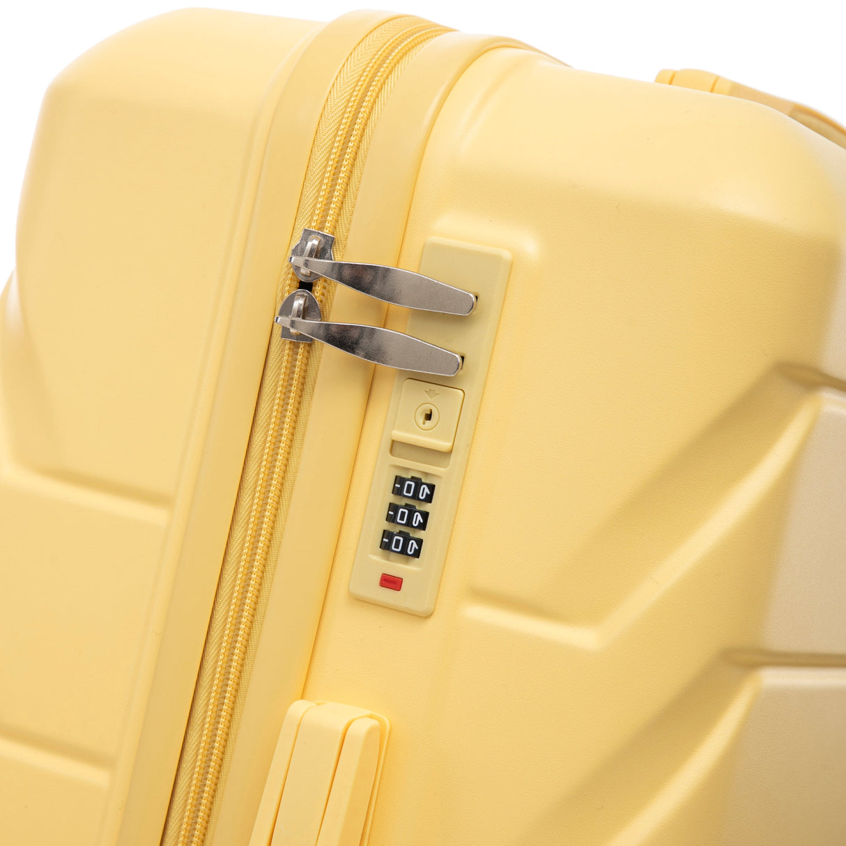Set 3PCs 20'/24'/28' ABS Spinner Wheel Luggage - Yellow