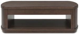 Korestone - Lift Top Cocktail Table - Dark Brown