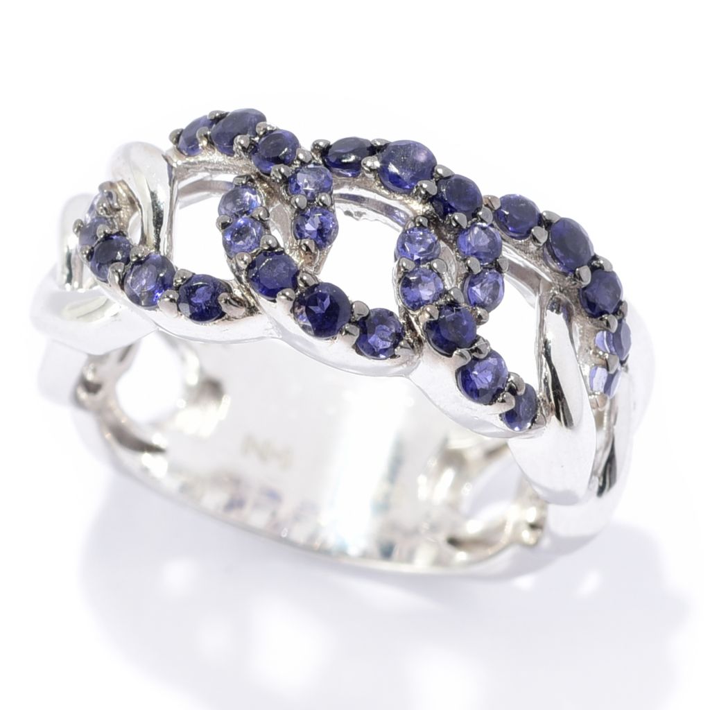 Choice of Gemstone Chain Band Ring
