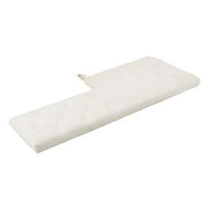 2 in 1 Dog Crate with Padded Seat Walnut 56'L Furniture Style