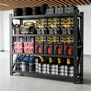 Heavy Duty Metal Adjustable Garage Shelves