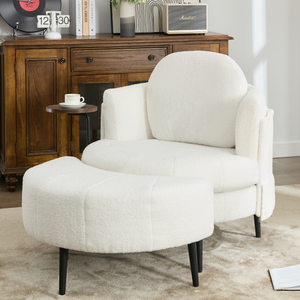 42.5' Single Sofa Chair in White