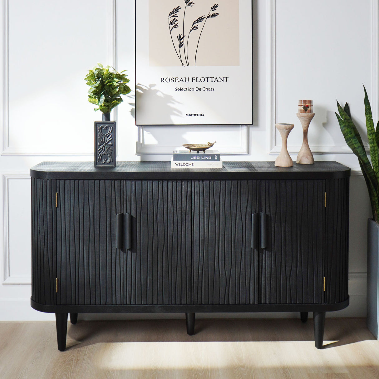Modern Accent Storage Cabinet