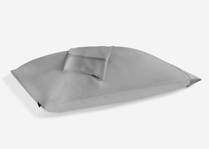 BedGear Dri-Tec King Pillowcase Set, Grey