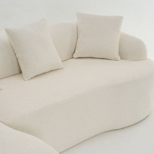 Combined Sofa With 4 Pillows