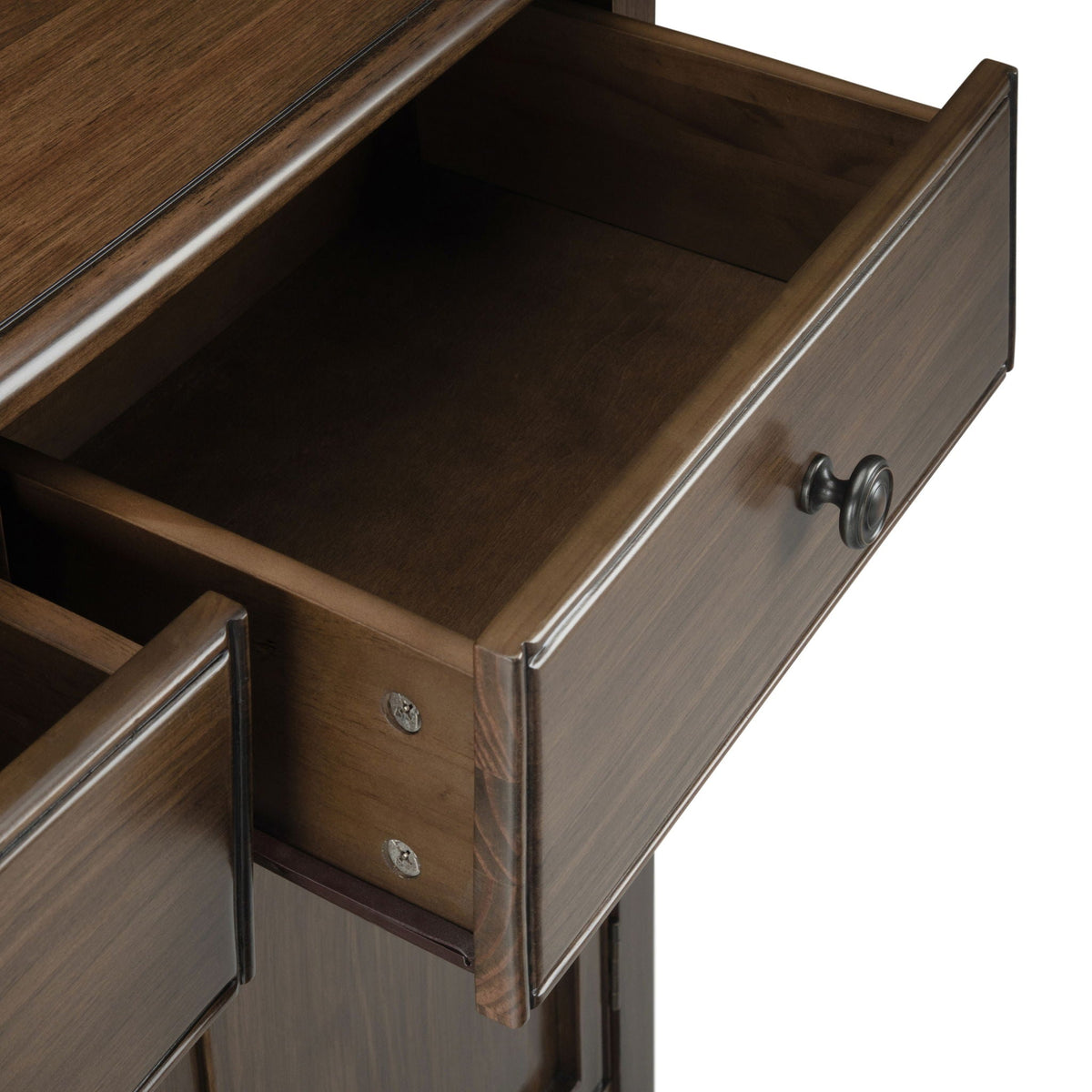 Entryway Storage Cabinet with Adjustable Shelves - Multiple Colors