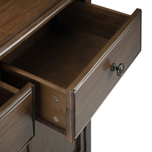 Entryway Storage Cabinet with Adjustable Shelves - Multiple Colors