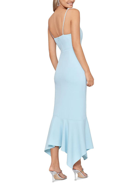 Xscape Women's Ruffled Hi-Low Evening Dress Size 4 Color TBD