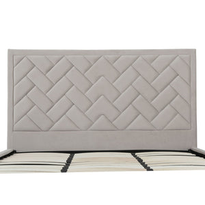 Crosby - Bed With Upholstered Headboard And Slats