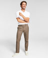 Alfani Men's Slim Fit Suit Pants Brown
