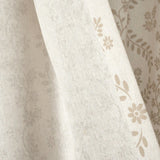 Doreen Delicate Floral Window Curtain Panel Set