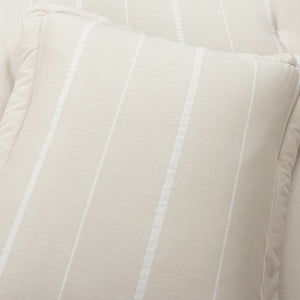 Classic Farmhouse Chalk Stripe 3 Piece Comforter Set