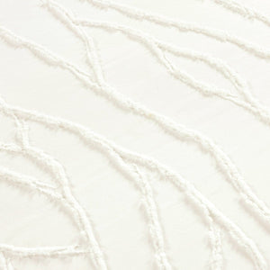 Jacquard Wave Duvet Cover 3 Piece Set