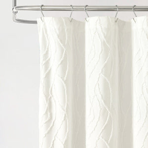 Jacquard Wave Shower Curtain