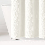 Jacquard Wave Shower Curtain