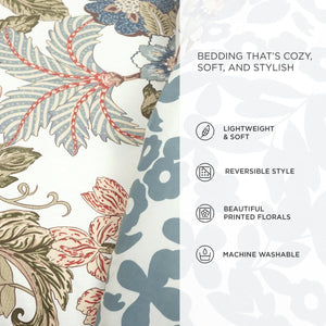 Sydney Floral Comforter 3 Piece Set