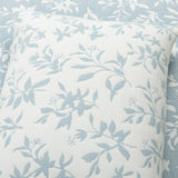 Floral Jacquard Reversible Soft Matelassé 3 Piece Quilt Set