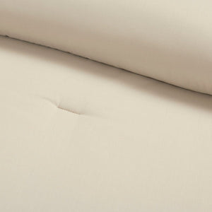 Hampton Double Flange Embroidered Contrast Edge Comforter Set