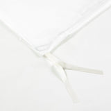 Hampton Double Flange Embroidered Contrast Edge Duvet Cover Set