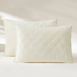 Haven Velvet Embroidered Stitch Cozy Super Soft Quilt 3 Piece Set