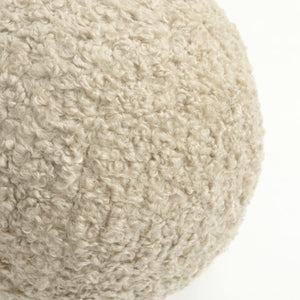 Neo Boucle Sphere Ball Throw Pillow