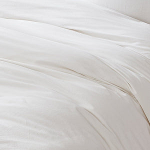 Reyna Contrast Edge Cotton Duvet Cover Set