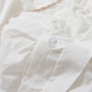 Reyna Contrast Edge Cotton Duvet Cover Set