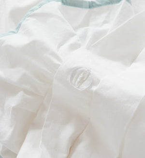 Reyna Contrast Edge Cotton Duvet Cover Set