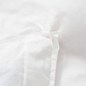 Reyna Contrast Edge Cotton Duvet Cover Set