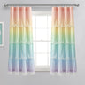 Rainbow Ombre Nerina Window Curtains