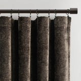 Aspen Luxury Velvet Chenille Window Curtain Panel