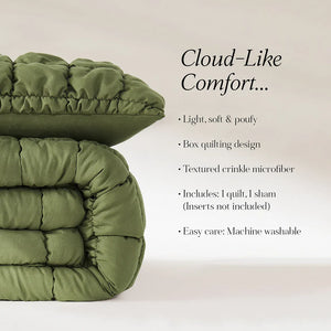 Puff Comforter Set