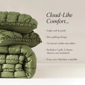 Puff Comforter Set