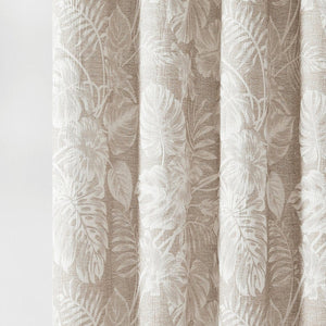 Bali Tropical Leaves Shower Curtain