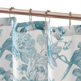 Bird And Hydrangea Toile Shower Curtain