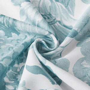 Bird And Hydrangea Toile Shower Curtain